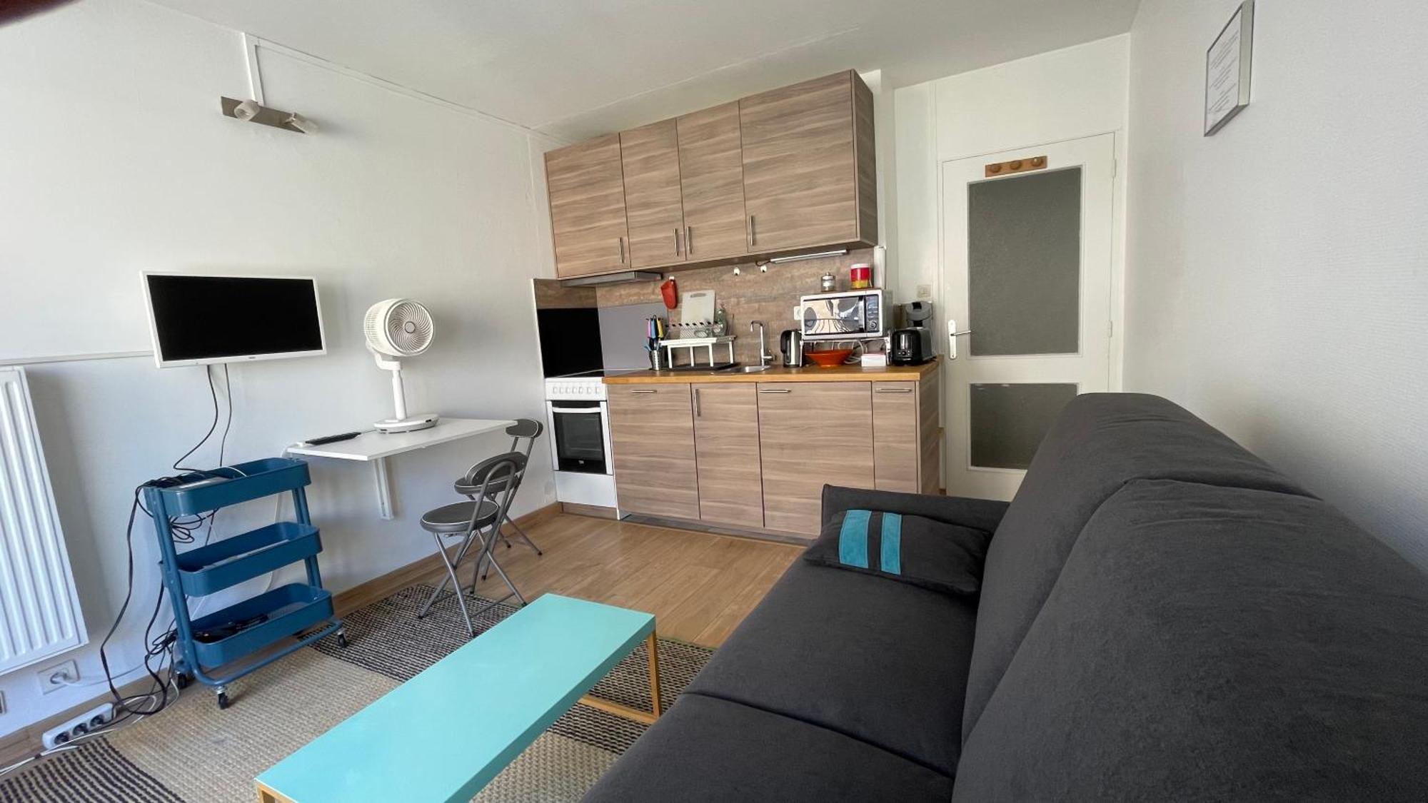 Apartament Studio Plein Centre, Calme, Parking Inclus, Piscine Et Gardien Grenoble Zewnętrze zdjęcie